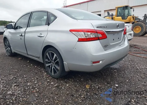 2015 Nissan Sentra S z USA, uszkodzony, nr VIN 3N1AB7APXFY374460